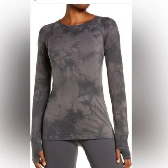 Zella tie dye long sleeve workout shirt sz XL - Picture 1 of 7